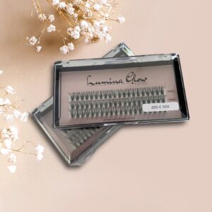 Ripsienpidennykset "Classic" muovirasissa 10-12mm